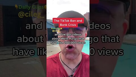 The Correlation between TikTok BAN & BANKING CRISIS #tiktok #banking #crisis #recession #bitcoin #ka