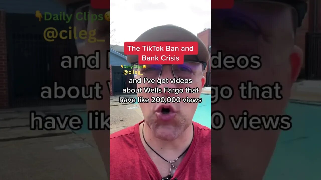 The Correlation between TikTok BAN & BANKING CRISIS #tiktok #banking #crisis #recession #bitcoin #ka