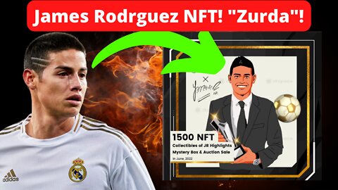 James Rodrguez has Begun his " Zurda '' NFT Collection on ZKSea!