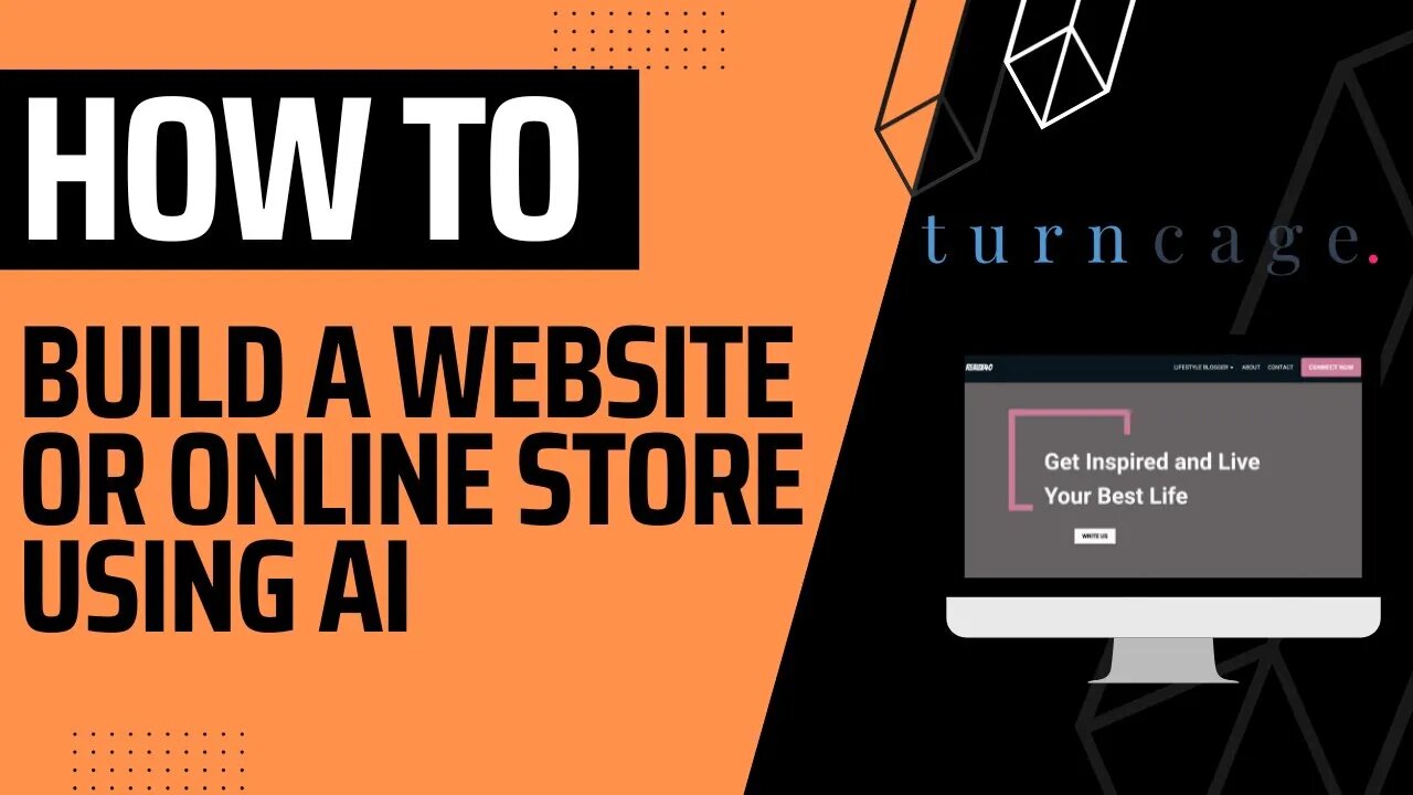 Build A Website or Online Store in 10 min. Using AI