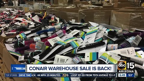 Save big at the Conair warehouse sale this weekend