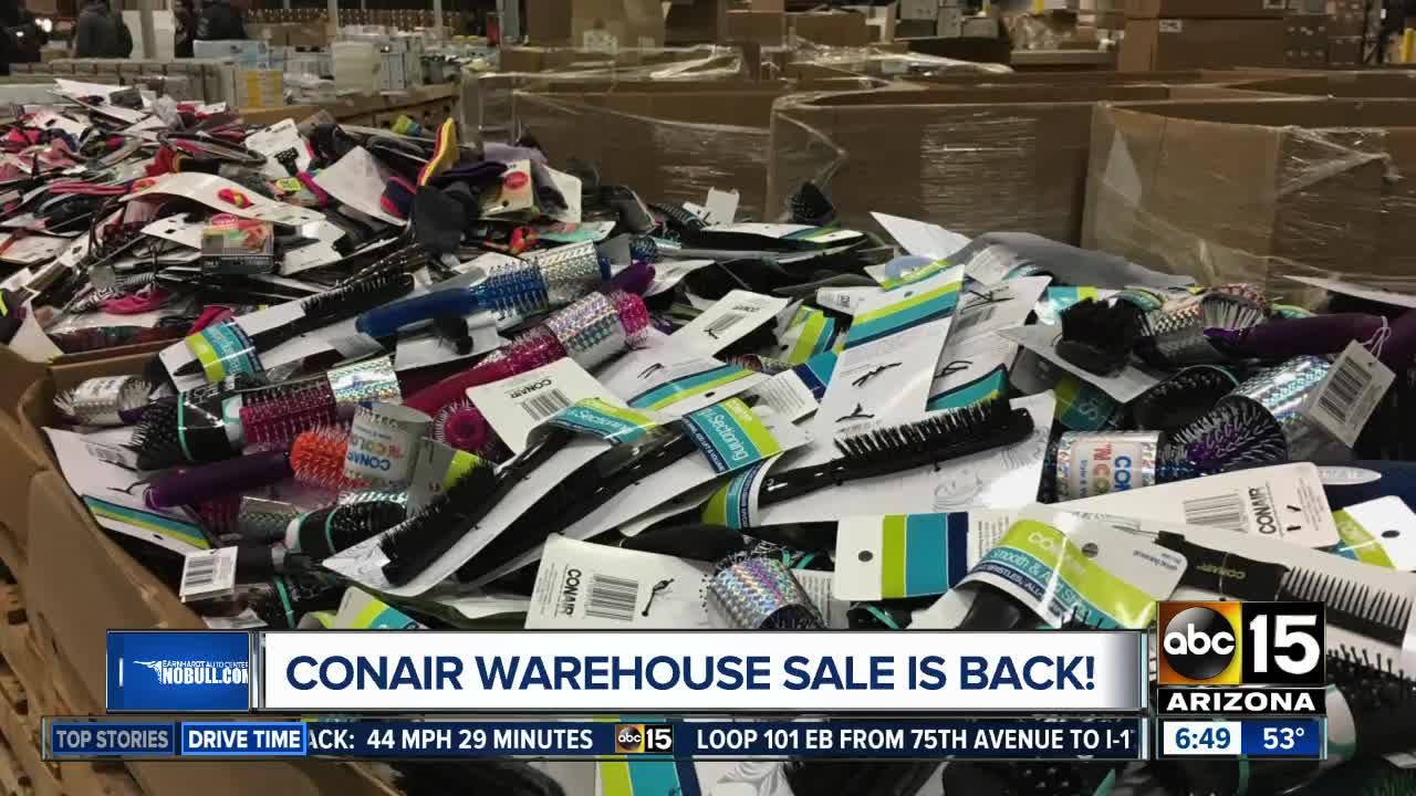 Save big at the Conair warehouse sale this weekend