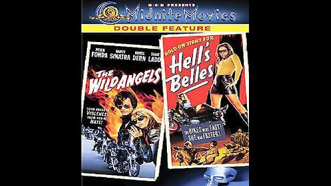THE WILD ANGELS 1966 & HELL'S BELLES 1969 Bad-Ass Bikers DOUBLE FEATURE