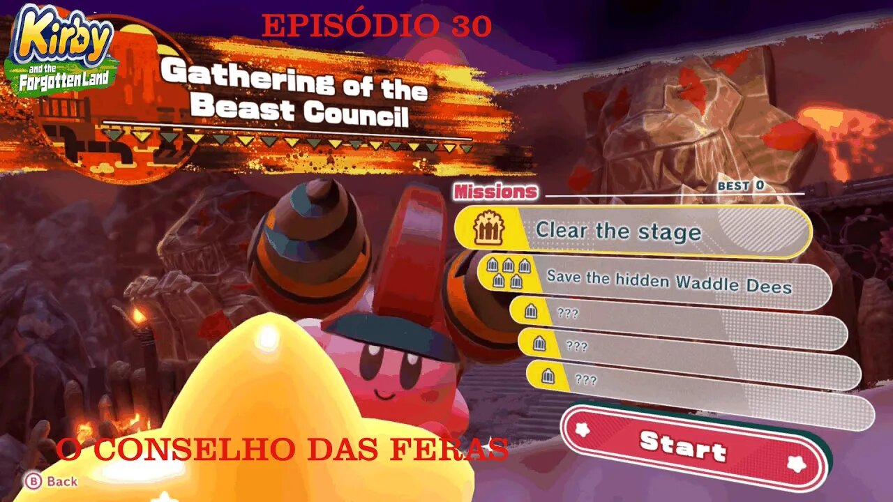 KIRBY FORGOTTEN LAND EP 30 CONSELHO DAS FERAS