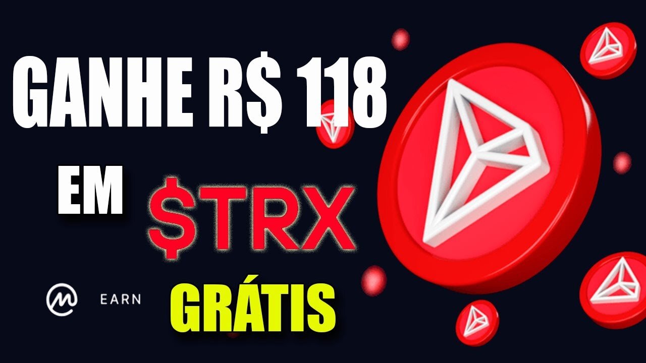 GANHE R$ 118 REAIS DE GRAÇA EM TRON NO NOVO AIRDROP DA COINMARKETCAP EARN