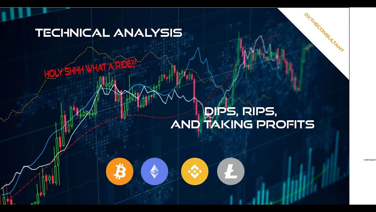 Dips, Rips, and Taking Profits! - Technical Analysis #crypto #trading #btc #ethereum