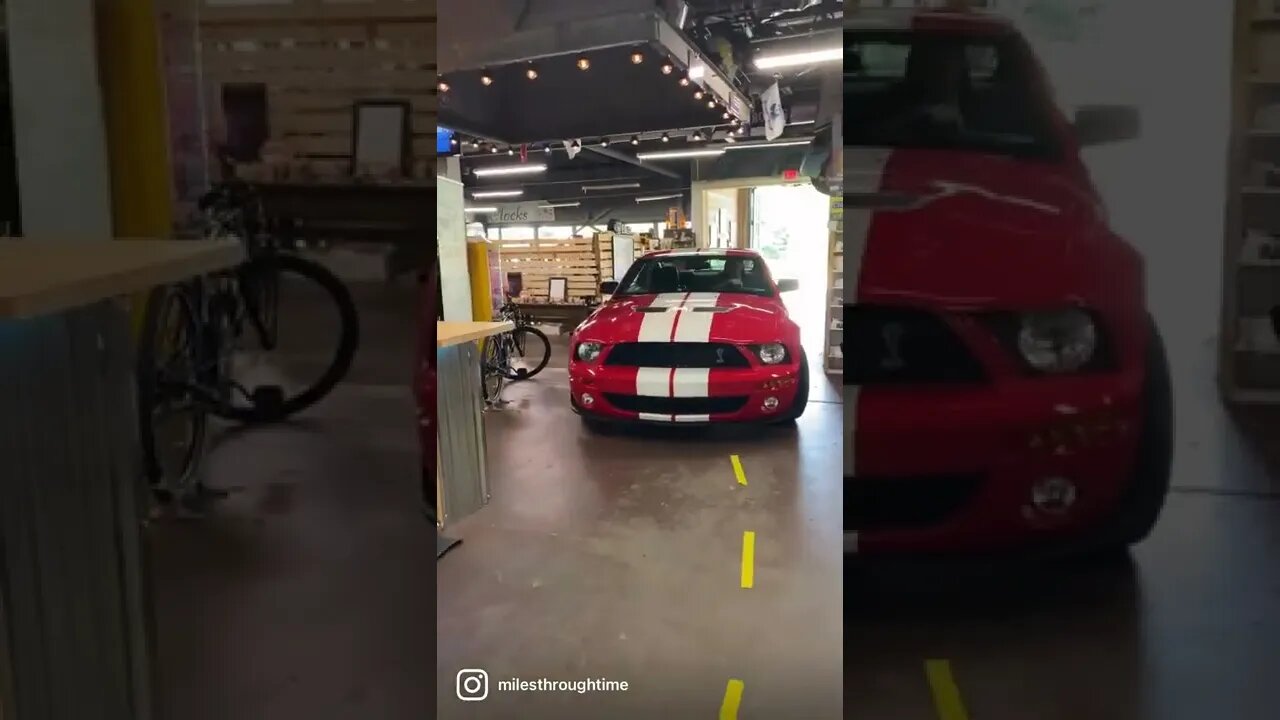 2007 GT500 visited the museum for a day