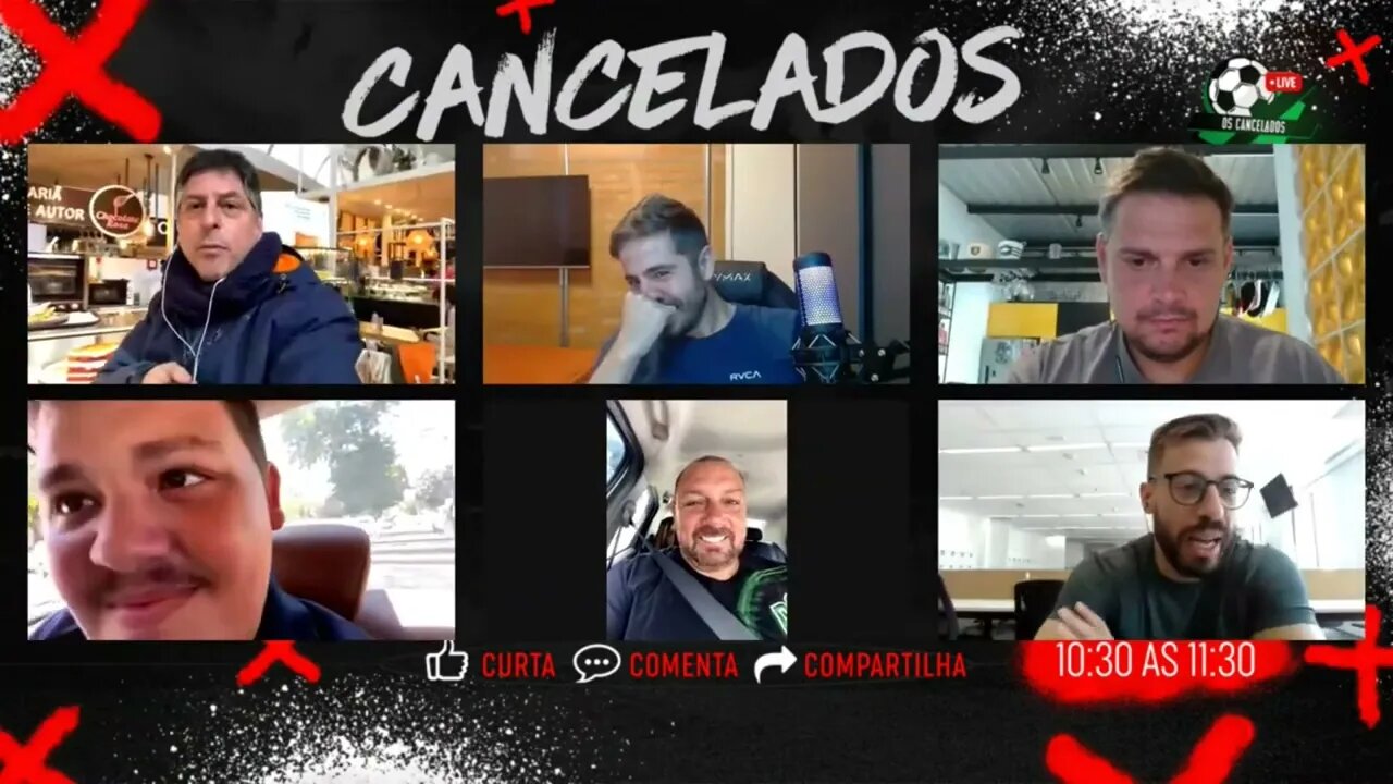 Os Cancelados 26/01/23 - Baran "o véio" loco da Internet" pagando mico em Portugal