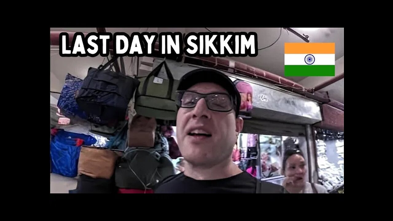 Eating One Of The Hottest Peppers On Earth | Bargain Shopping At Lal Market | Gangtok Sikkim