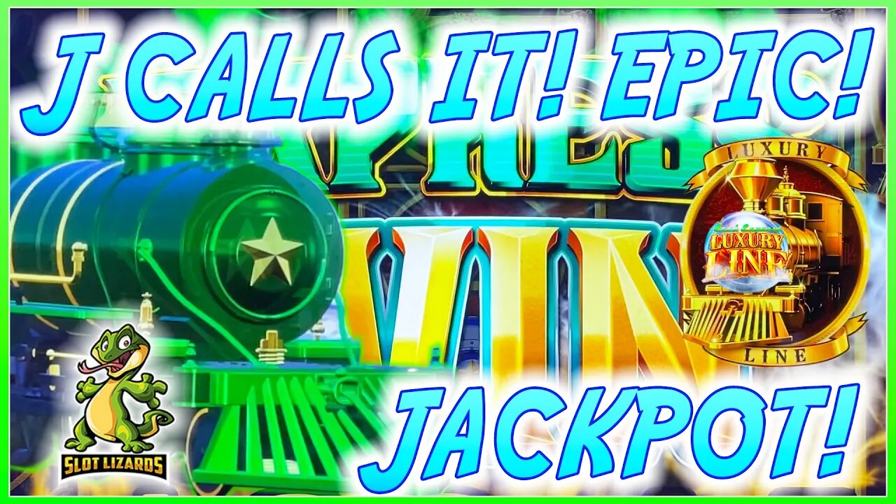 J CALLS IT!!! UNBELIEVABLE EPIC JACKPOT! Luxury Line Timberwolf Slot HUGE WIN! LIVESTREAM HIGHLIGHT!