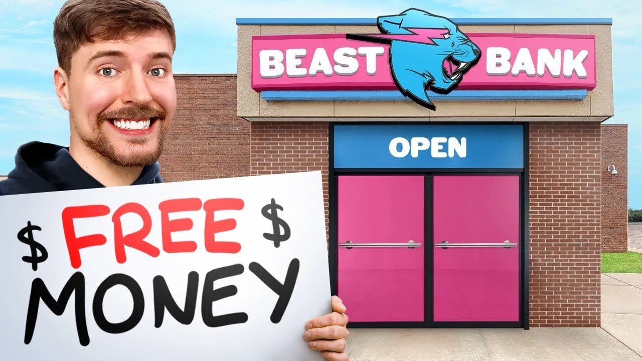 MrBeast Opened A Free Bank