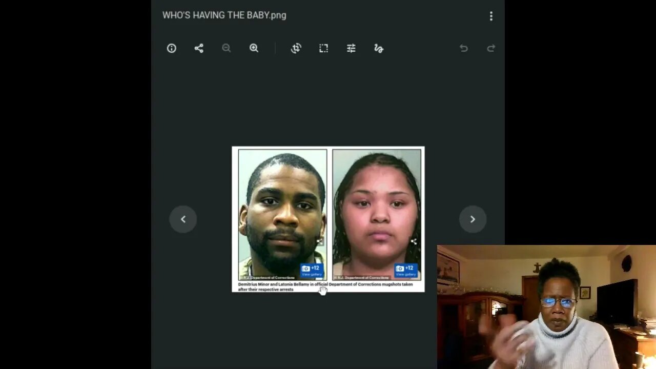 PREGNANT INMATE SAYS 'A WOMAN' KNOCKED HER UP!!