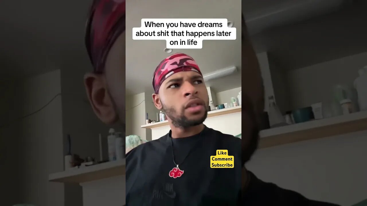 When you have a dream and it comes true.. tiktoks shorts jokes viral