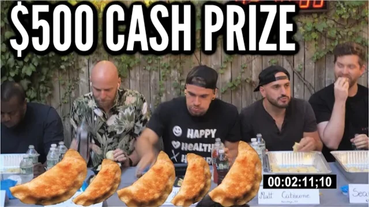 $500 PIEROGI EATING CONTEST IN BROOKLYN NEW YORK CITY | Authentic Polish Perogies