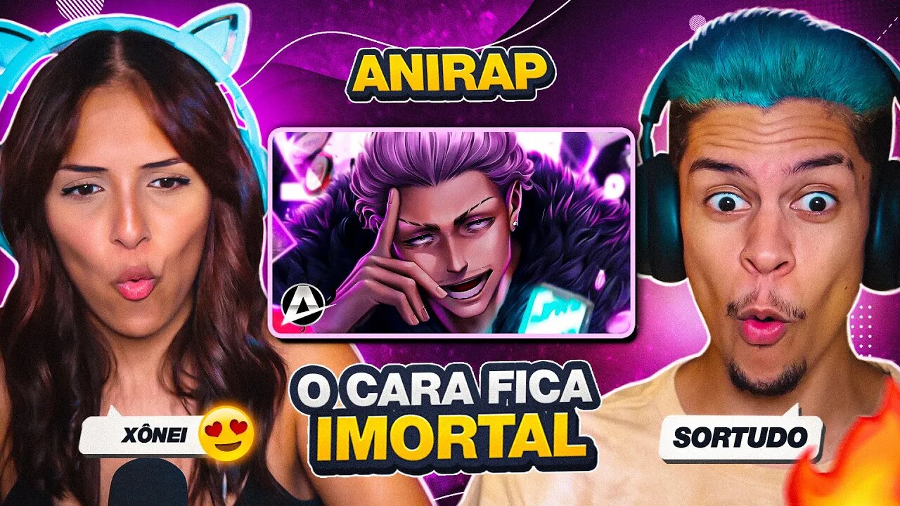 ANIRAP - Hakari Kinji | Feiticeiro Imortal | [React em Casal] 🔥