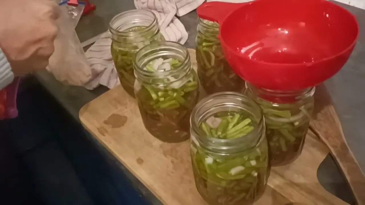 Canning Green Beans 🙏#blessed #ukprepping #canning #community #frugal