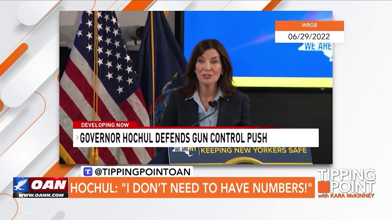 Tipping Point - Hochul: "I Don’t Need to Have Numbers!"