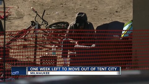 One week left to move out of Tent City