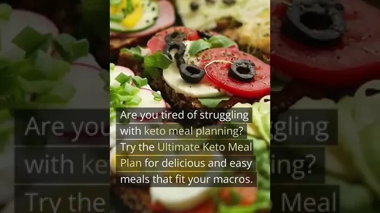 The ultimate keto meal plan || How To Stick To Your Diet And Lose Weight Fast #Shorts