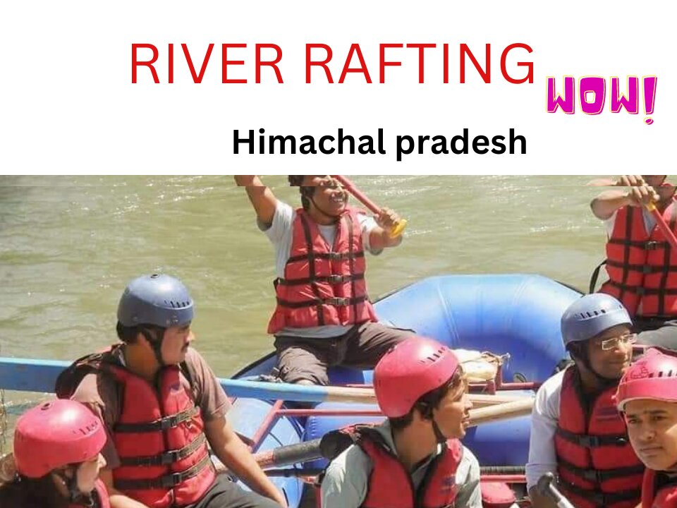 Thrilling river water rafting in Beas river at Kullu - Manali, Himachal Pradesh, India 🇮🇳