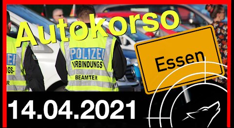 Restream: 2. Autokorso in Essen am 14.04.2021
