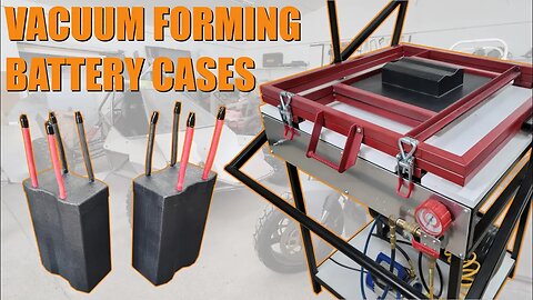 Vacuum Former Build - Plastic Battery Case