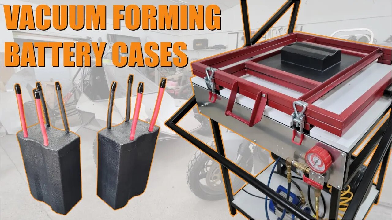 Vacuum Former Build - Plastic Battery Case