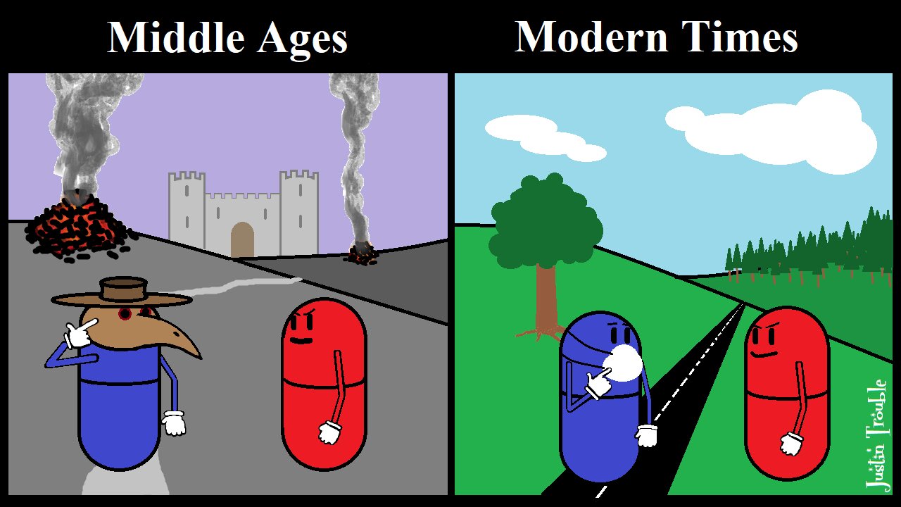 Red Pills, Blue Pills & Masks