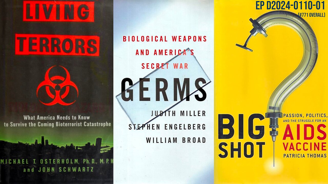 Predictive reading! Books that foreshadowed a 2001 anthrax bioterrorism event