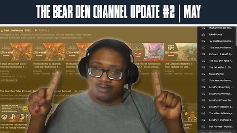 Channel Update #2 | May - Support - Livestream/VoDs - Growth