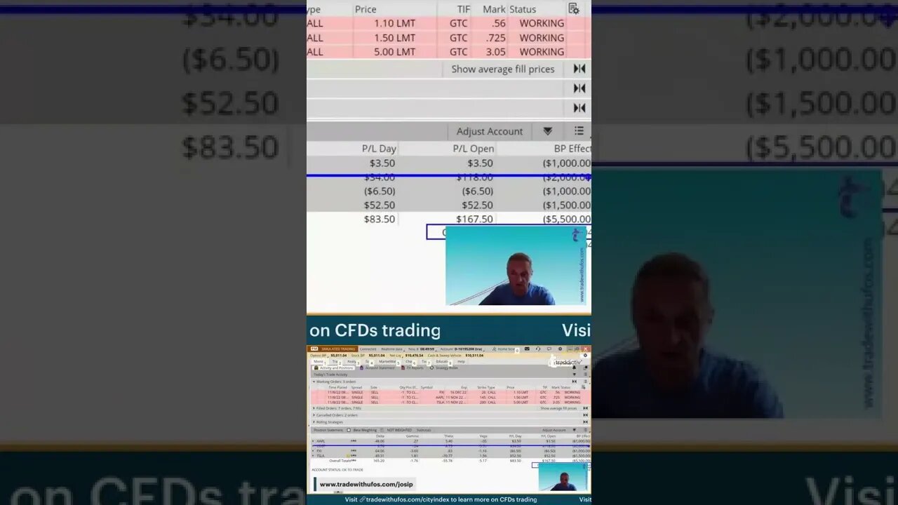 Options With OPTIONS 📈 #livetrading by #tradewithufos