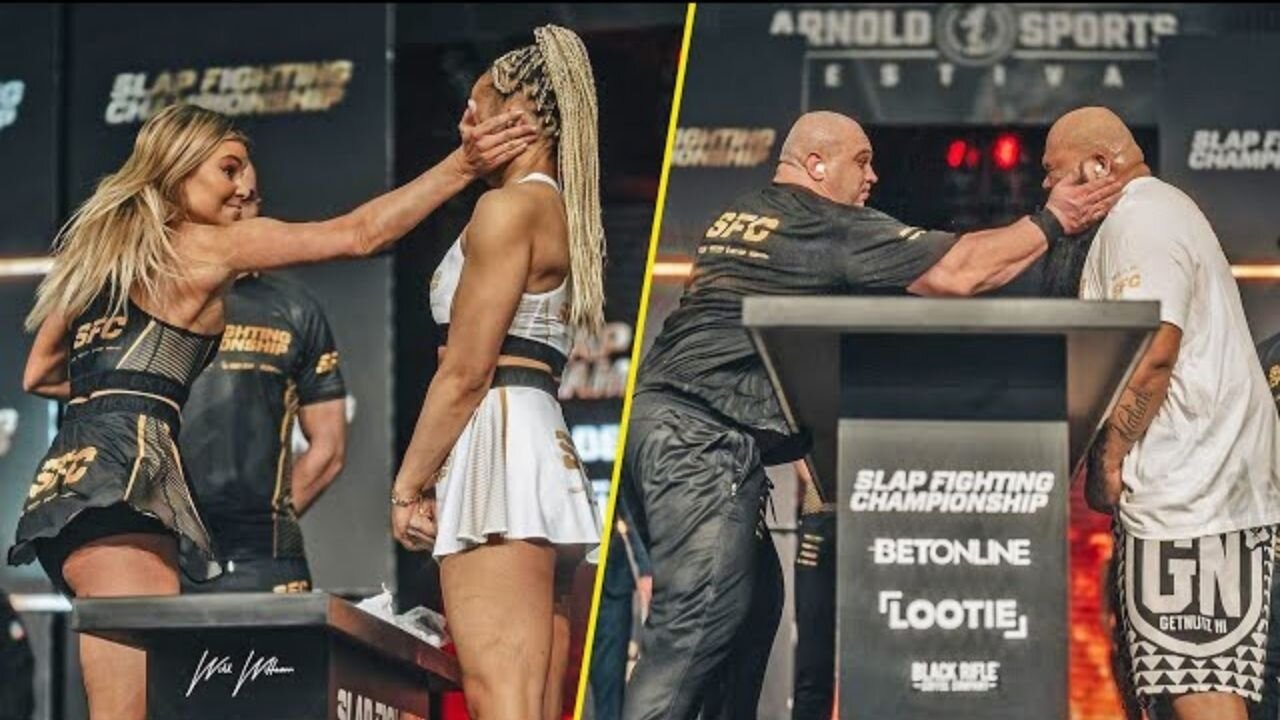 The HARDEST Slaps From Slap Fighting Championship