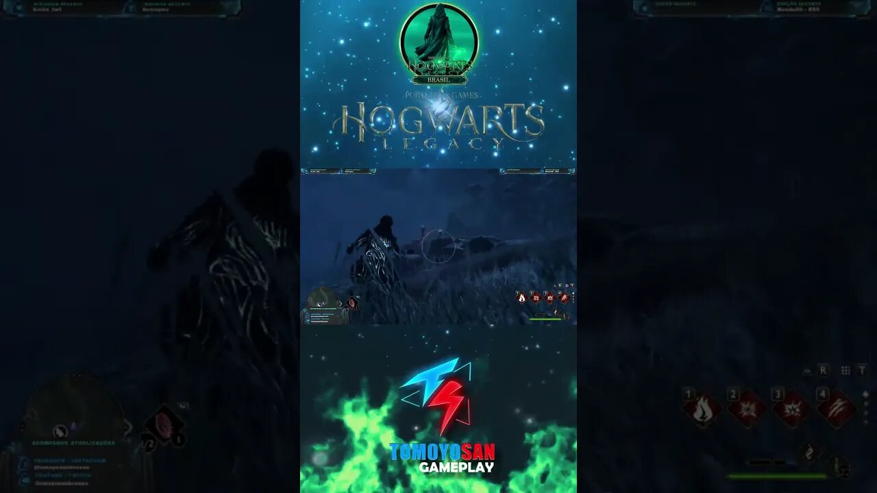 MISSÃO DE MERLIN #07 - HOGWARTS LEGACY #hogwartslegacybrasil #tomoyosan #provasdemerlin #shortviral