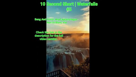 10 Second Short | Waterfalls | Brilliant Mind Meditation Music #meditation #5 @Meditation Channel