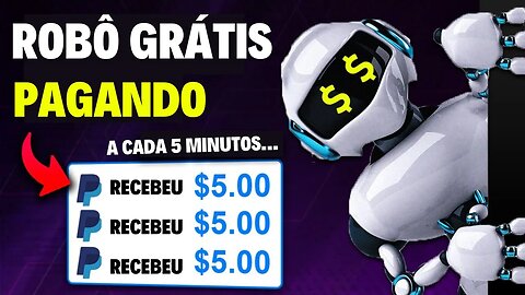 Robozinho Russo Gera $5,00 a Cada 5 Minutos no Automático (SEM LIMITES) Ganhar Dinheiro Online