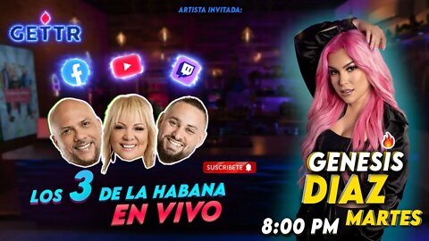 🔴🔥Los 3 de La Habana LIVE 🔥 🎤 Genesis Diaz 🎶 🔥💪