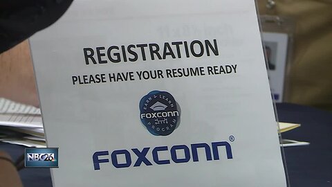 Foxconn holds job fair at NWTC in Green Bay
