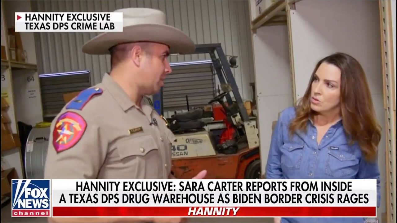 Exclusive look inside Texas DPS drug warehouse amid border crisis
