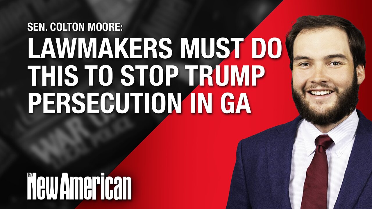 Conversations That Matter | Sen. Moore: Lawmakers must do THIS to Stop Trump Persecution in GA