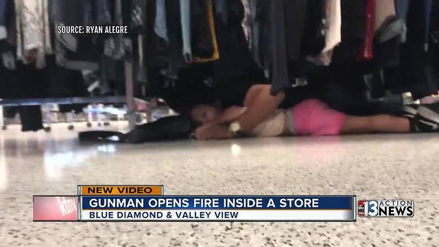 Security guard opens fire in store