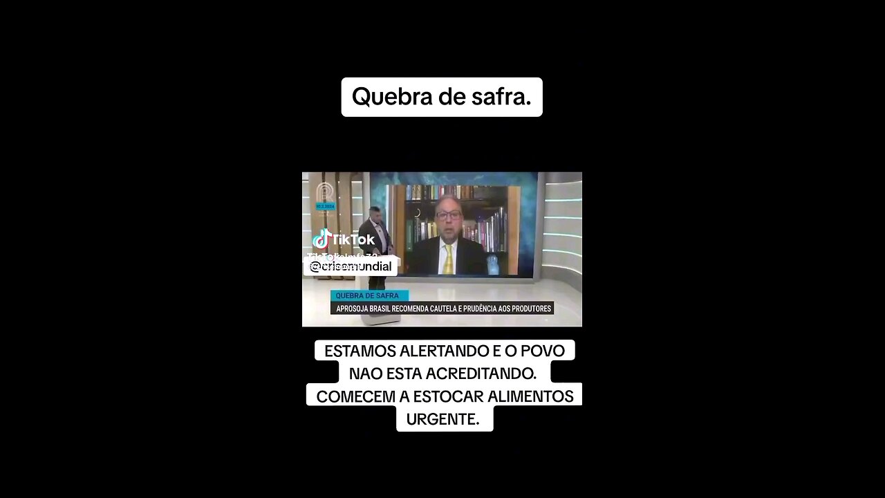ESTOQUEM ALIMENTOS URGENTE
