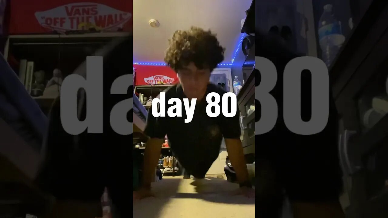 100 Push-ups Everyday Day 80