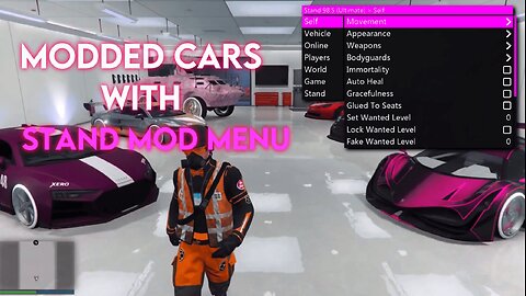 How To Save Modded Cars With Stand Mod Menu In GTA 5 (2024)