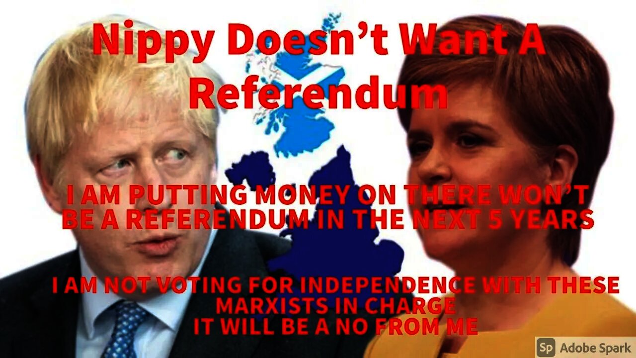 I WILL BE VOTING NO IF THERE IS A SECOND SCOTTISHI NDEPENDENCE REFENDUM