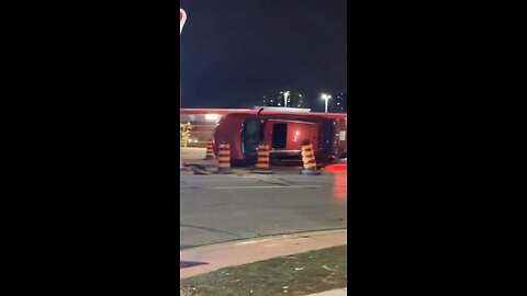 Speeding Car Crash In Brampton