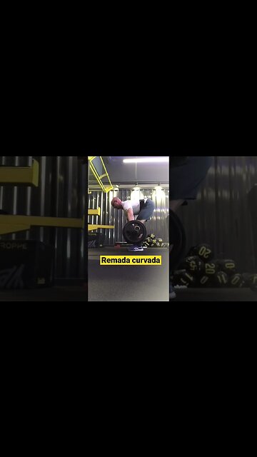 Como fazer a remada curvada corretamente #shorts