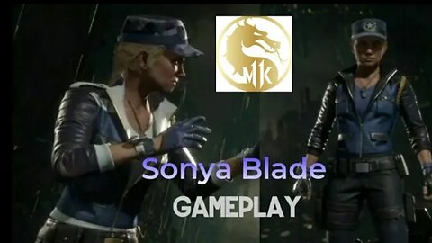 Sonya Blade: MK11 Gameplay