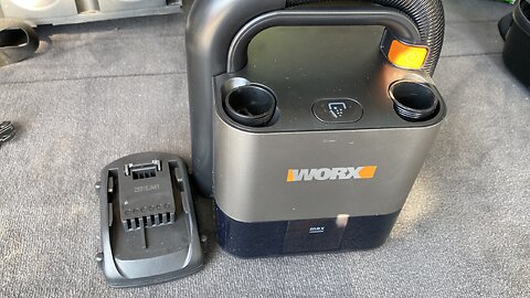 UnProfessional Review WORX 20V Power Share Cordless Cube Vac Compact Vacuum Battery Charger WX030L