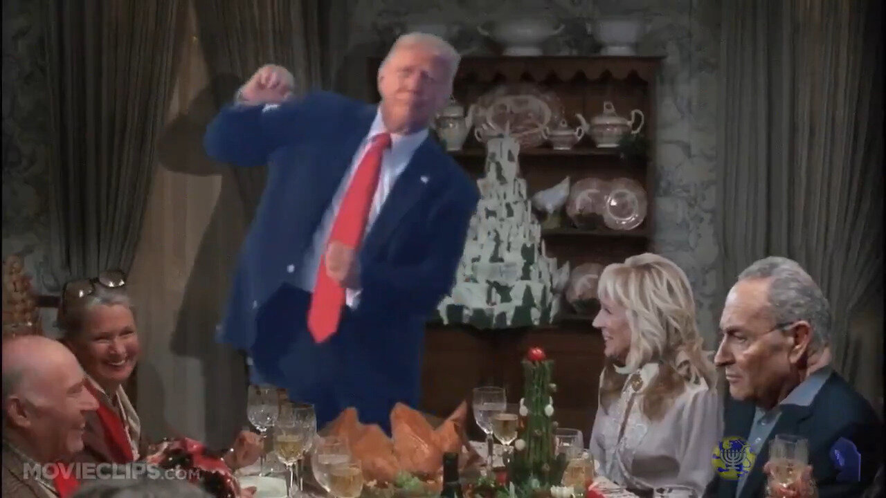 Trump Drives Democrats Insane With 'Christmas Vacation' Parody Video