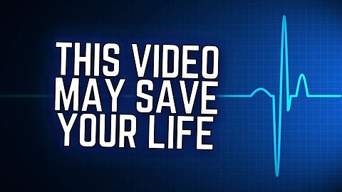 Serious video that I hope you will watch